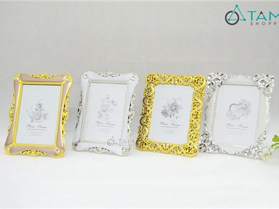 Khung ảnh cưới để bàn phong cách cổ điển Hoàng gia